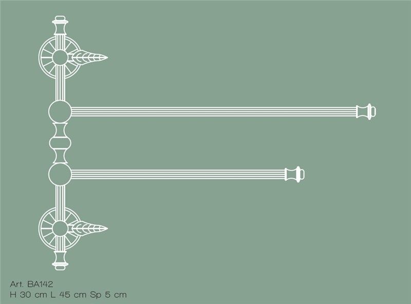 Il Paralume Marina / Double Towel racks / IL-BA142