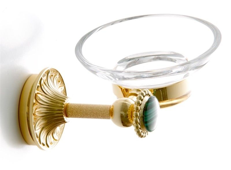 Il Paralume Marina / Soap Dishes / BA689/ORO24/MALACHITE