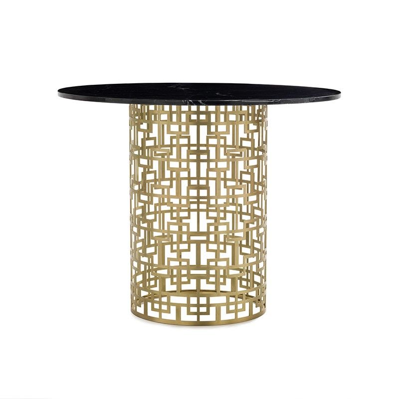 Badari / Center Tables / Maze Dining Table T2-MZ-IR-MB