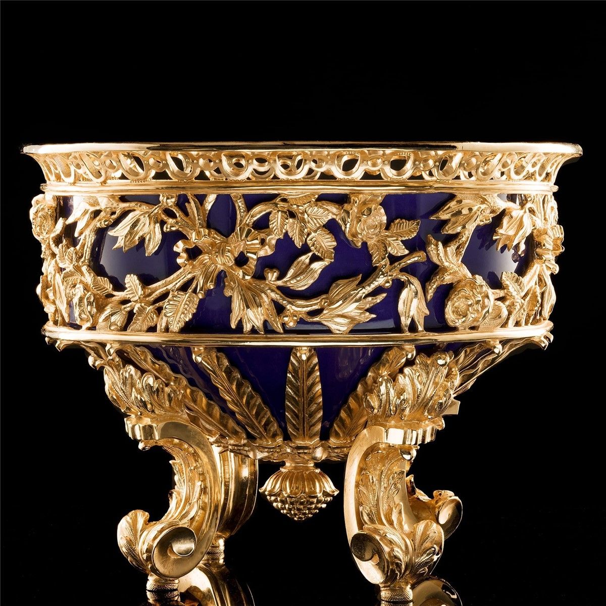 Badari / Decorative & Flower Vases / Flower Bowl V1-2005/PO/BL