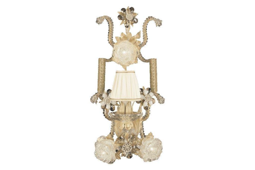 Mechini / Wall Lights / Bohemian Strip and Silk Lamp Shade A277/1