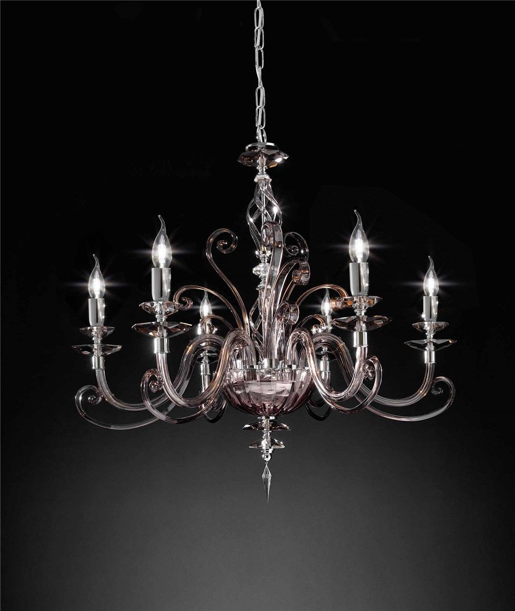 Euroluce Lampadari / Chandeliers / Alicante Fumè L6