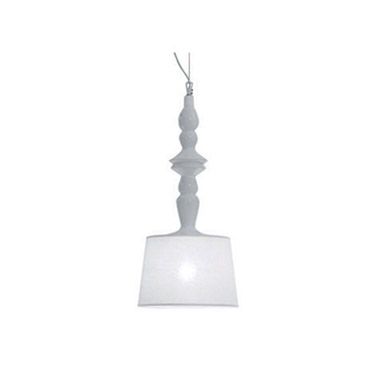 Karman / Pendants & Suspension Lights / Alì e Babà 30cm Ceramic & shade linen SE622BS