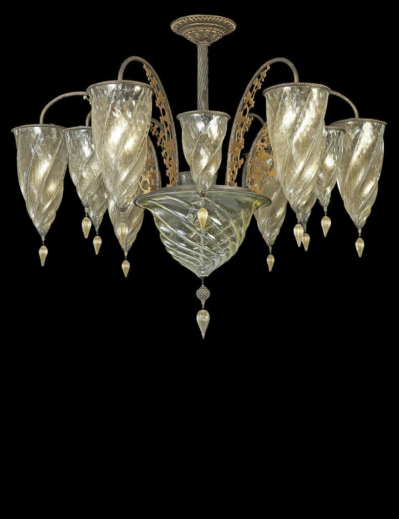 Archeo Venice Design / Suspension Lights / Fountain F7/13 Gold