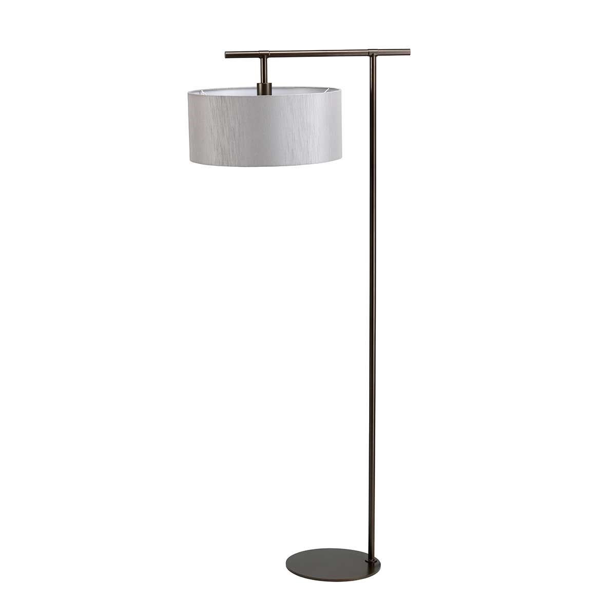 Elstead Lighting / Floor Lamps / Balance 1 Light Floor Lamp - Dark Brown