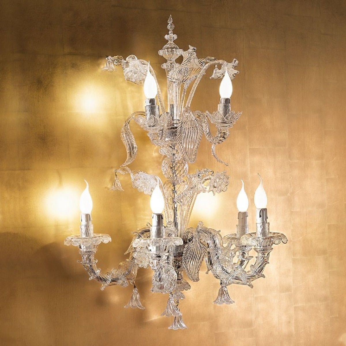 Arte Veneziana / Wall Lights / Balòtina Venetian Handcrafted LVW-AVA-004-AV12