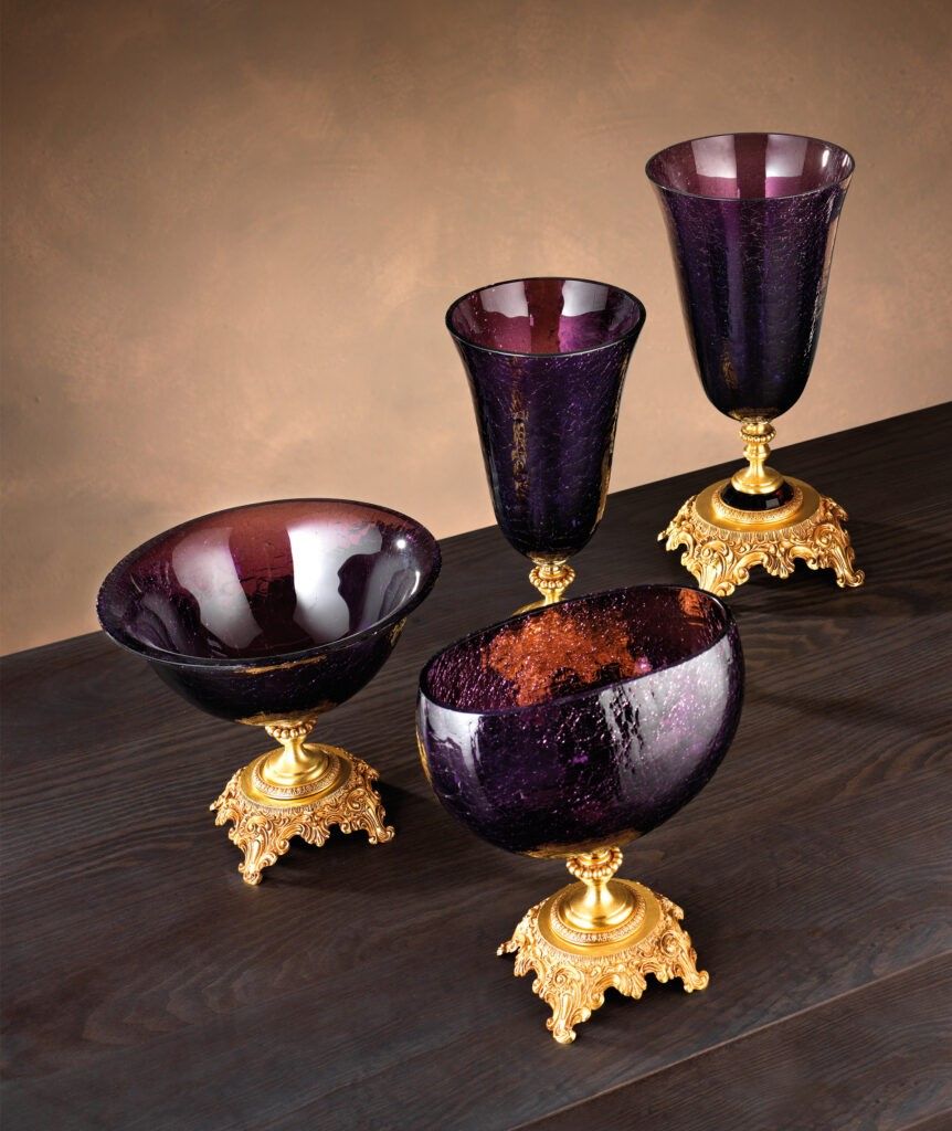 Euroluce Lampadari / Vases / Barocco Accessories Amethyst