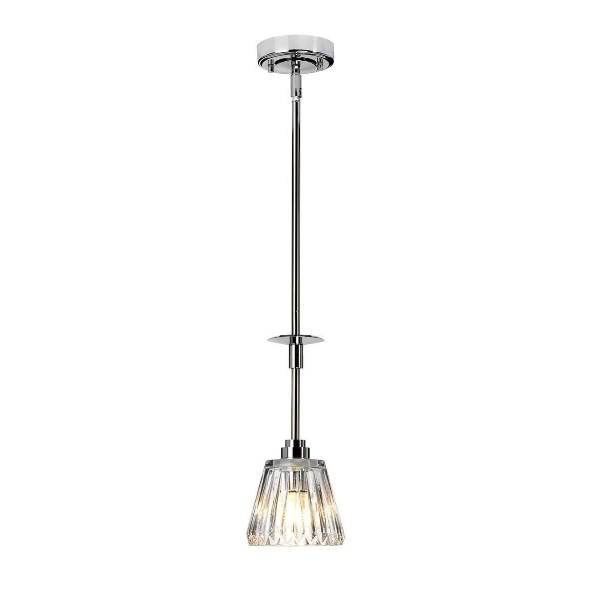 Elstead Lighting / Pendant Lights / Agatha Polished Chrome