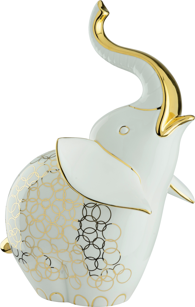 Le Porcellane / Animal Sculptures / Bolly Big Elephant / Animali 7020/by