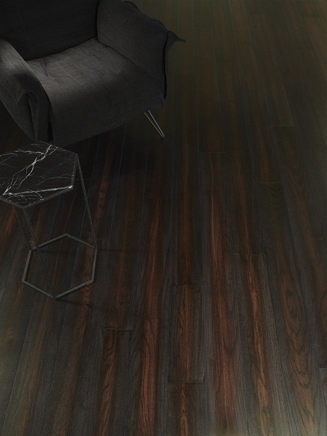 Berti / Diesel Vardagsrum med Berti / Dark Parquet Rrred