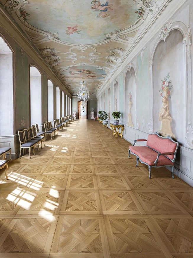 Berti / Kvadratisk intarsia / Pattern floor Loredan