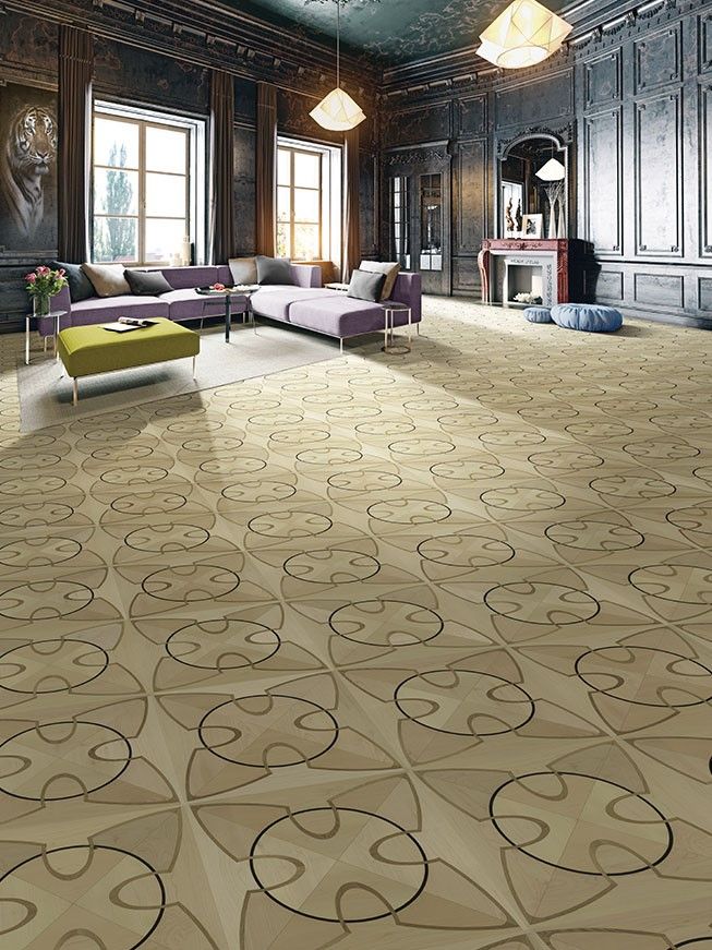 Berti / Kvadratisk Yta Marqueteri / Pattern floor New Delhi