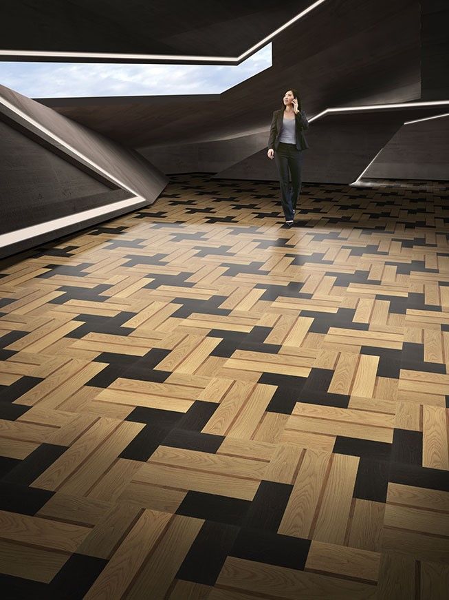 Berti / Kvadratisk intarsia / Pattern floor Oakland