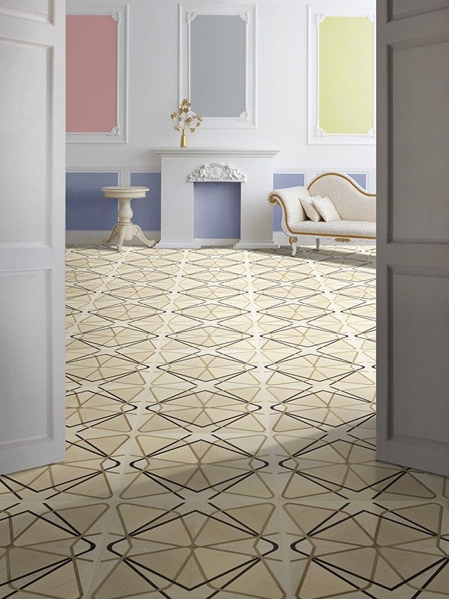 Berti / Rutmönster Marketeri / Pattern floor Paris