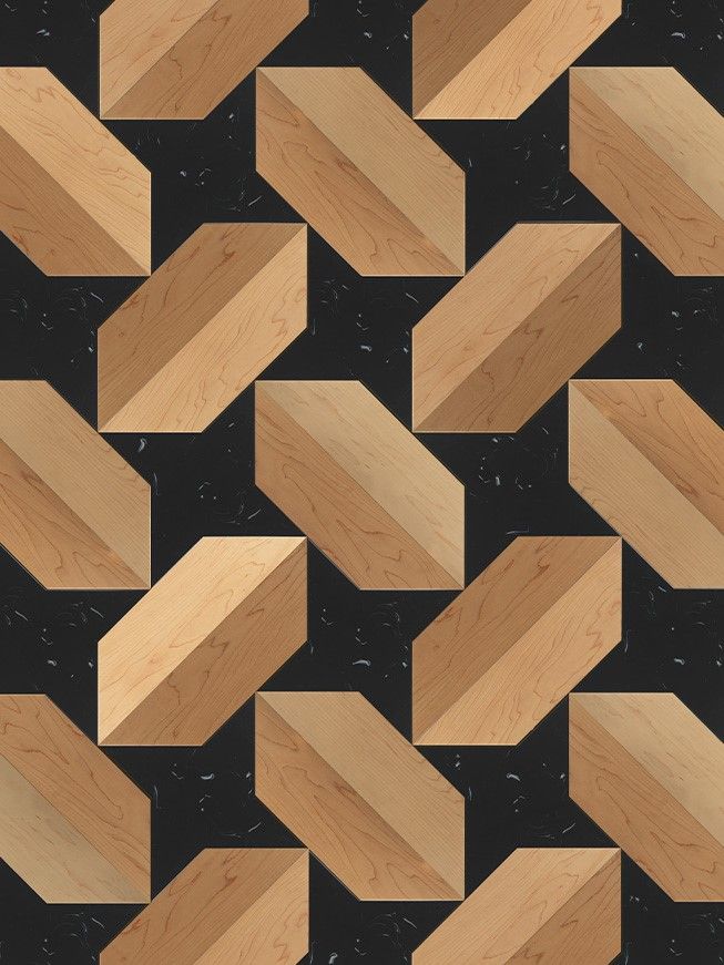 Berti / Square Space Marketeri / Pattern floor Star