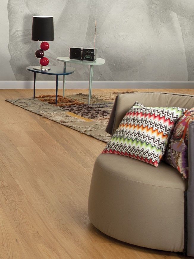 Berti / Ek Berti Studio / Piallato Neutro natural oak parquet flooring