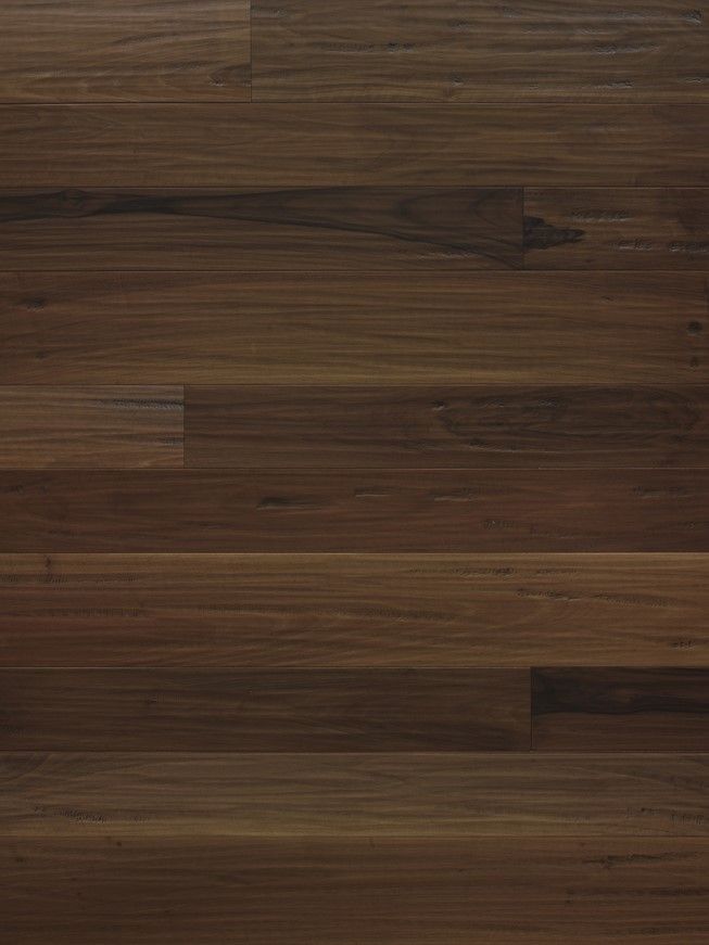 Berti / Ekparkett Och Andra Träslag Essentiell / Scraped and stained European Walnut wood flooring