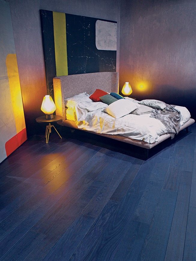 Berti / Diesel Living med Berti / True Indigo Blue Parquet