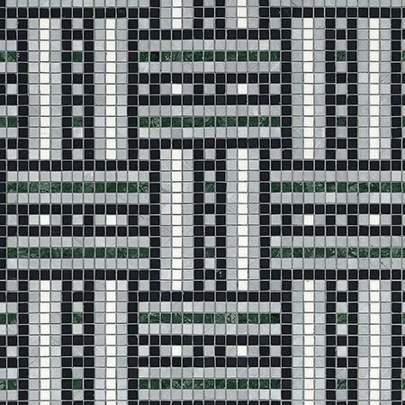 Bisazza / Marmosaico - Decorations / Alma Tadema Green