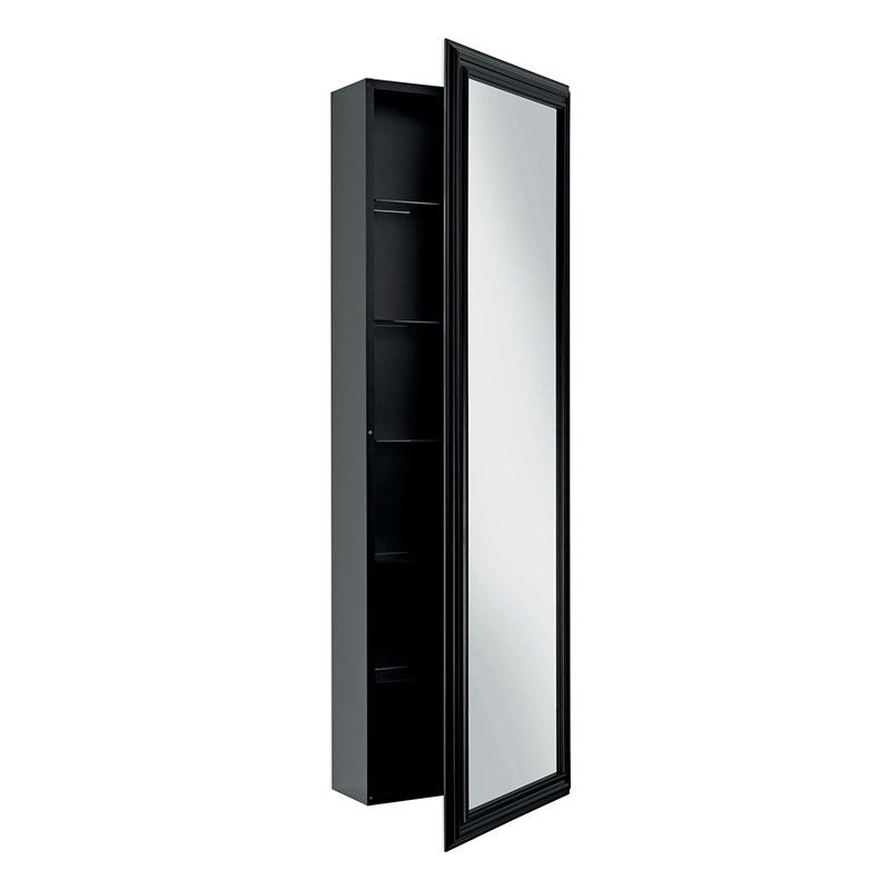 Bisazza / Mirror cabinets without lighting / Bagno - the wanders collection / Architectural Cabinet 200 Black