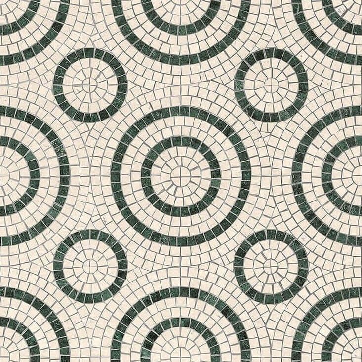 Bisazza / Marmosaico - Decorations / Belgioioso Crema