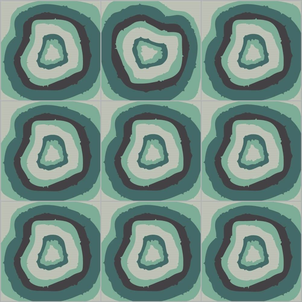 Bisazza / Cementiles / Brazilian Agata Verde