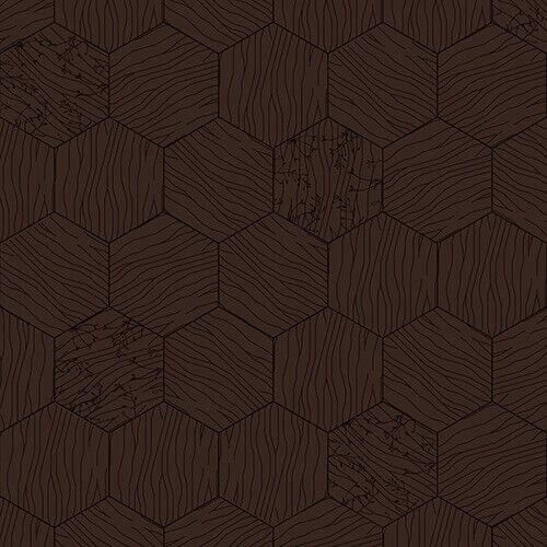 Bisazza / Wood - Decorations / Central Moka