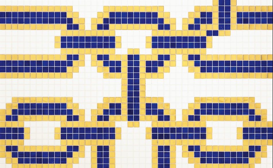 Bisazza / Mosaico - Decorations / Chains Blue (Luxe)