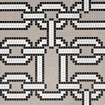Bisazza / Mosaico - Decorations / Chains Grey (Luxe)