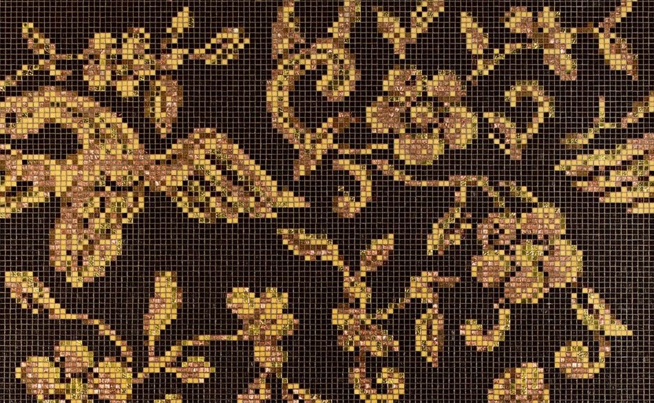 Bisazza / Mosaico - Decorations / China Birds Brown (Timeless)