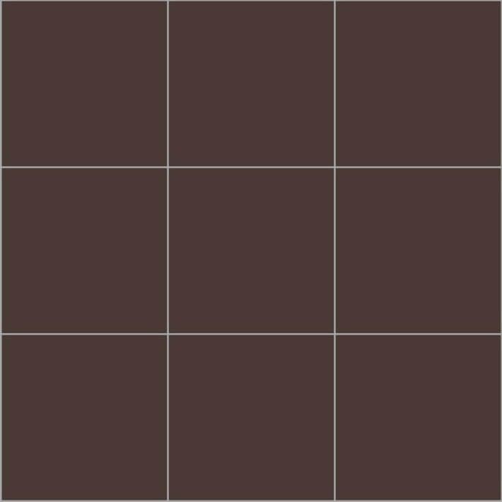 Bisazza / Cementiles - Solid colors / Cioccolato (Q)