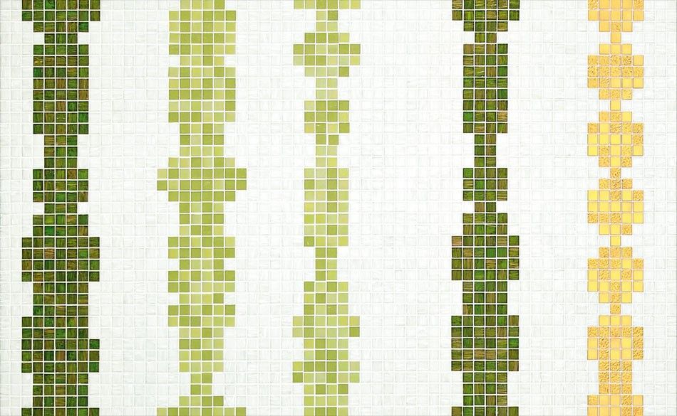 Bisazza / Mosaico - Decorations / Columns Green (Modern)