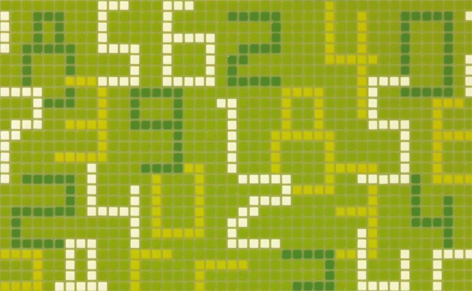 Bisazza / Mosaico - Decorations / Data Green (Flooring)