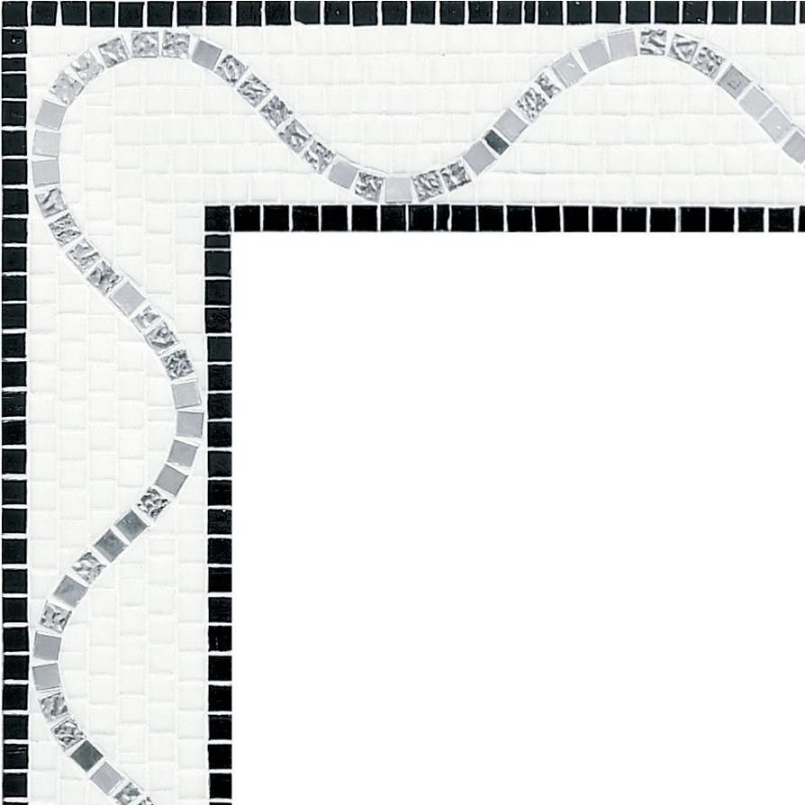 Bisazza / Mosaico - Borders / Demetra Oro Bianco