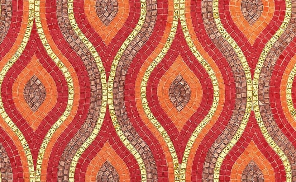 Bisazza / Mosaico - Decorations / Drops Red (Timeless)