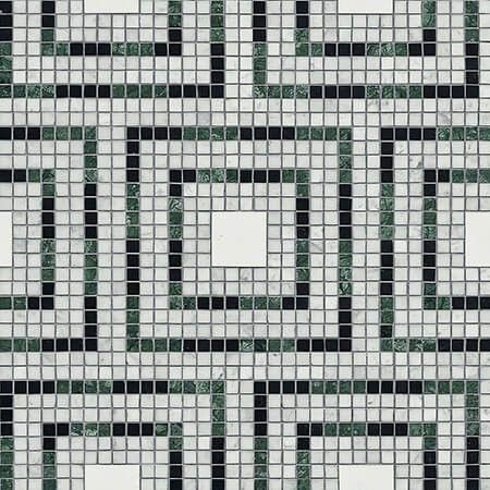 Bisazza / Marmosaico - Decorations / Eltham White