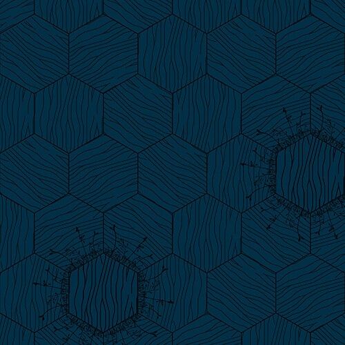 Bisazza / Wood - Decorations / Floral Denim