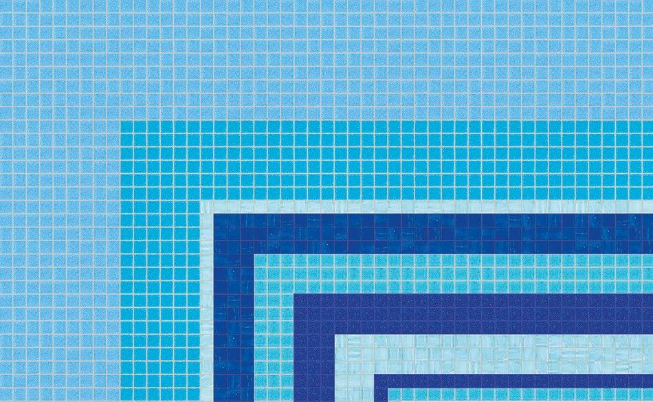 Bisazza / Mosaico - Decorations / Foulard Celeste (Pools)