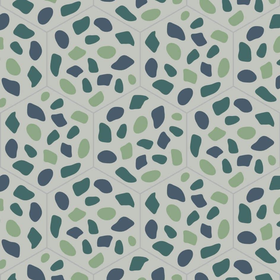 Bisazza / Cementiles / Grit Blue