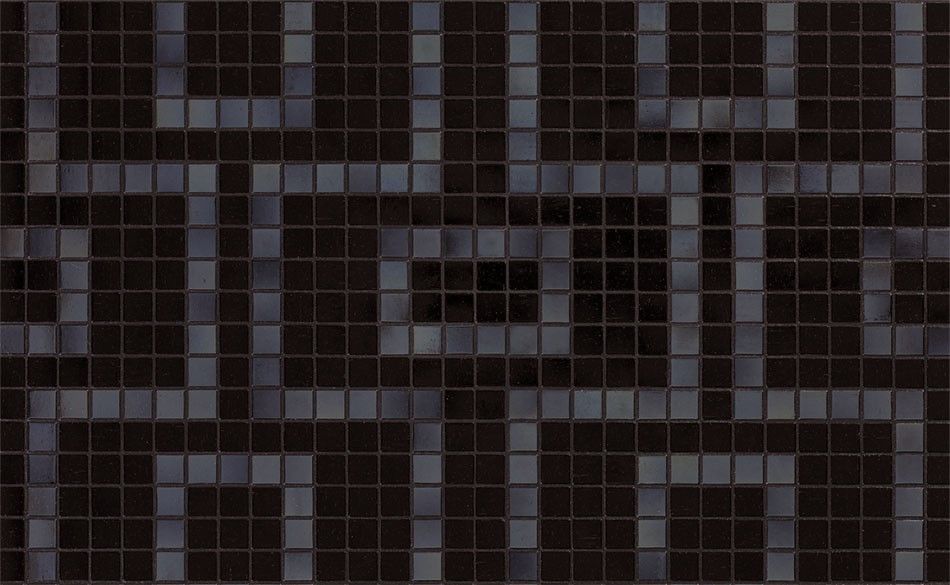 Bisazza / Mosaico - Decorations / Labirinto Nero (Modern)