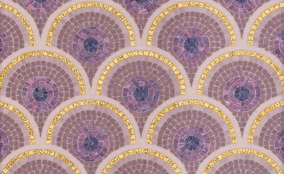 Bisazza / Mosaico - Decorations / Loop Purple (Timeless)