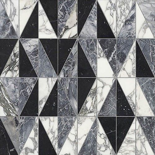 Bisazza / Marmo - Collezione Studio KO / Modulo 2 chiaroscuro matt