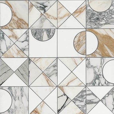 Bisazza / Marmo - Collezione Studio KO / Modulo 3 monocromo matt