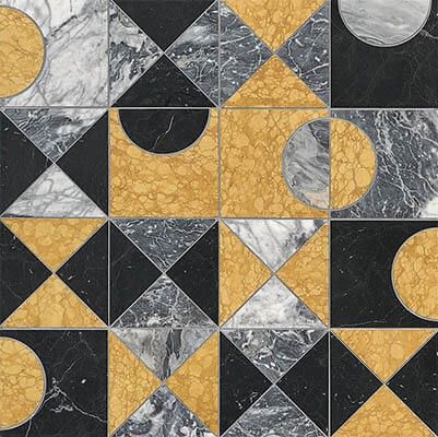 Bisazza / Marmo - Collezione Studio KO / Modulo 3 policromo matt