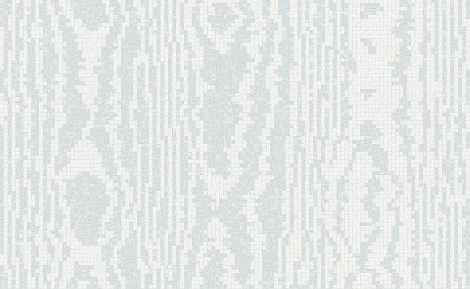 Bisazza / Mosaico - Decorations / Moire White (Modern)