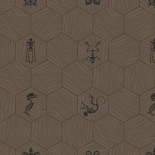 Bisazza / Wood - Decorations / New Gingham Marron Glacé