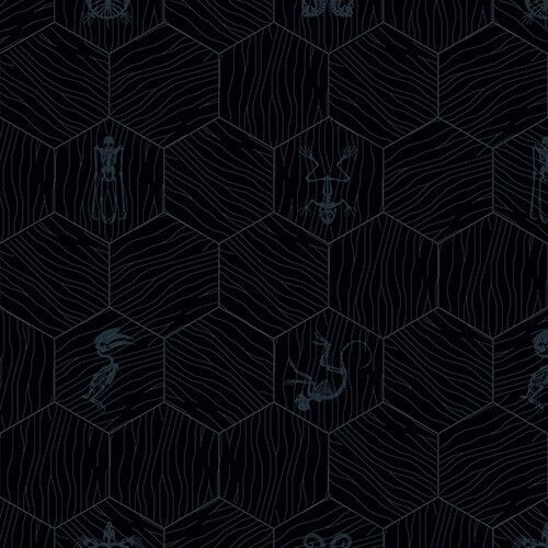 Bisazza / Wood - Decorations / New Gingham Notte