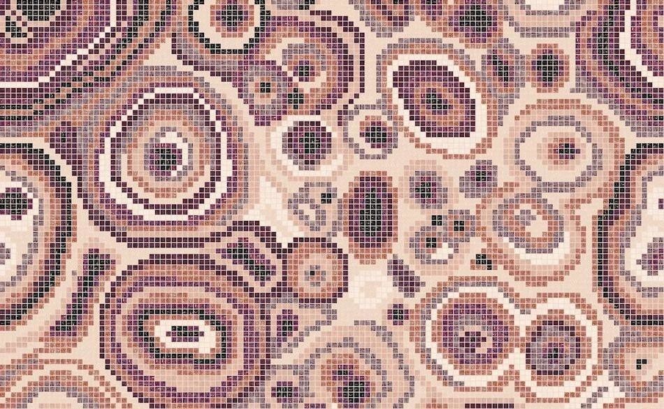 Bisazza / Mosaico - Decorations / New Malachite Rose (Modern)
