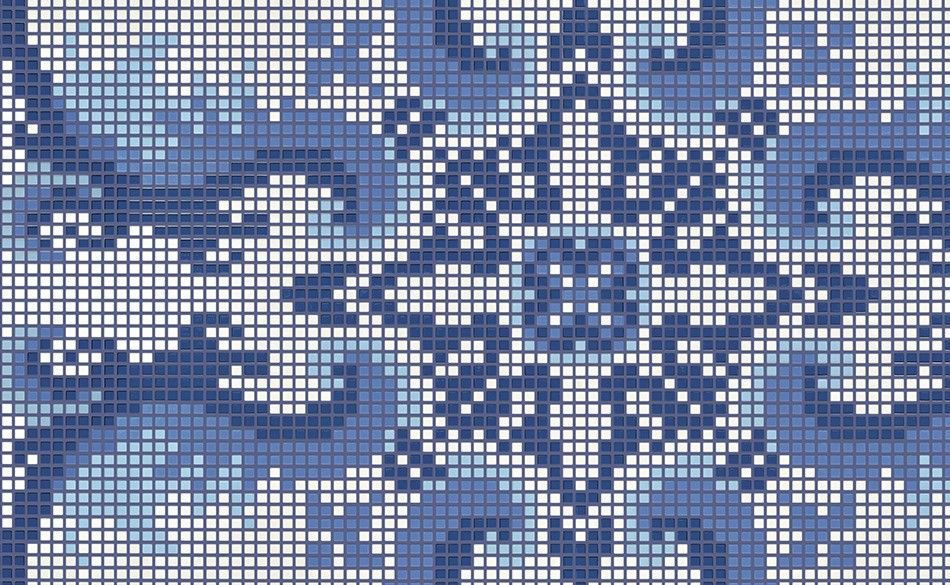 Bisazza / Mosaico - Decorations / Olimpia Blue (Flooring)