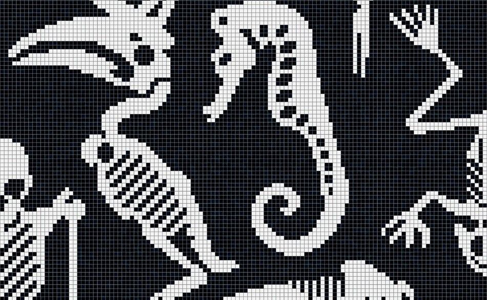 Bisazza / Mosaico - Decorations / Perished White (Modern)